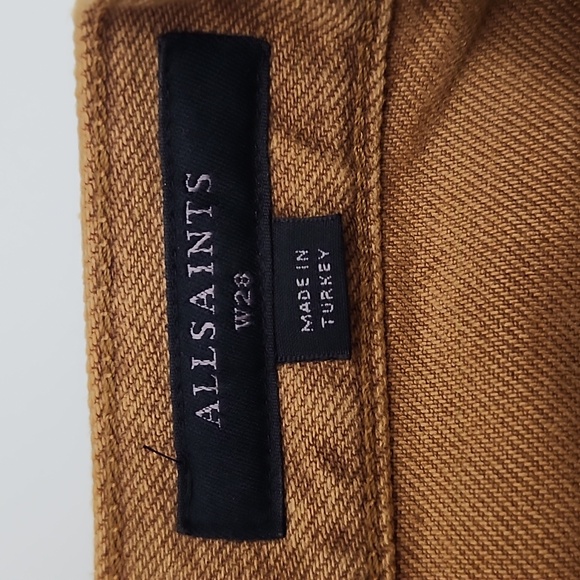 ALLSAINTS Heidi studded frayed shorts - Picture 7 of 9